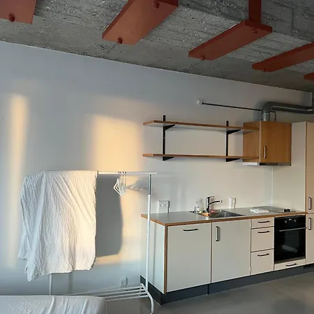Serene Studio With Park View - Minimalist Haven With Panoramic Windows 公寓 *
